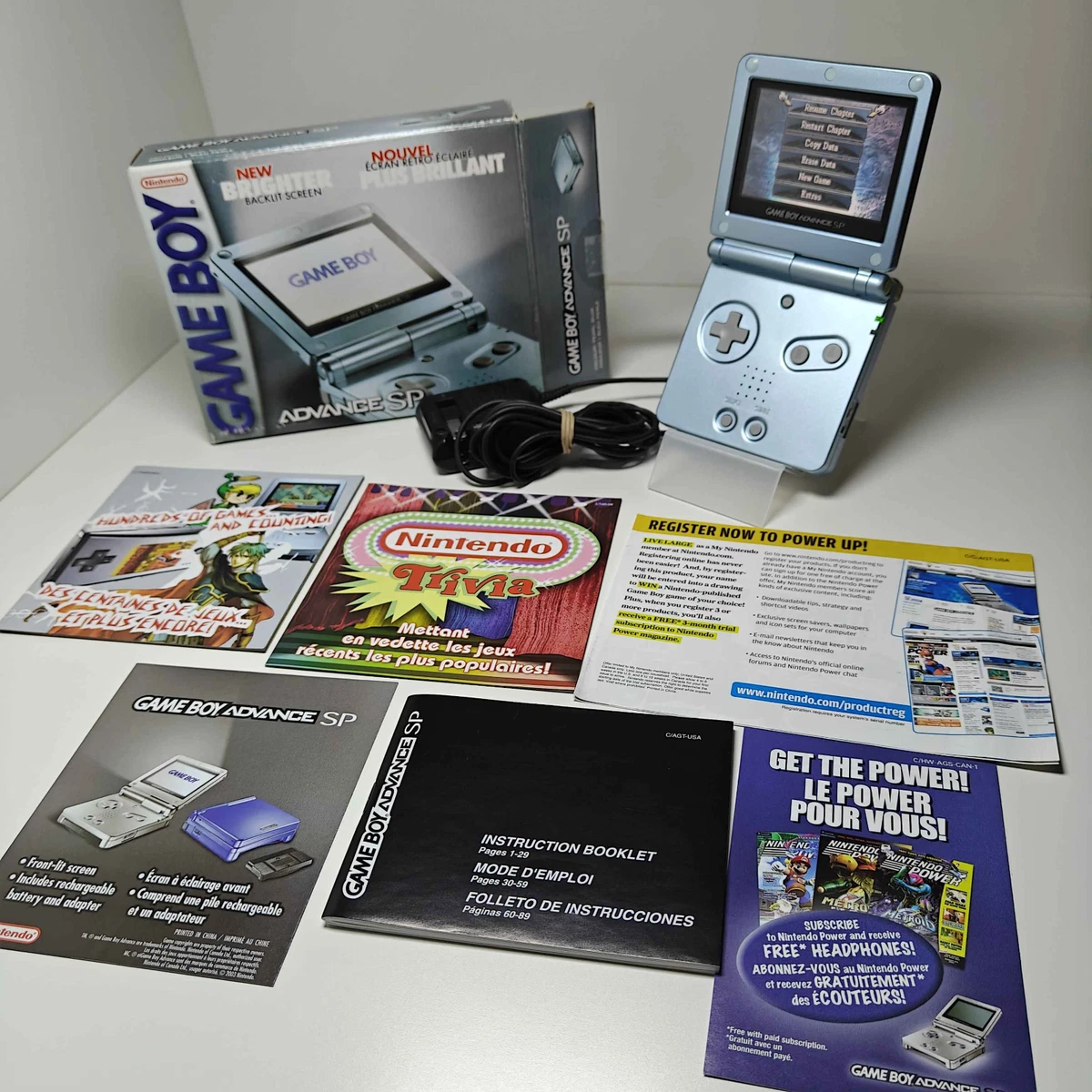 Preços baixos em Game Boy Advance SP NTSC-U/C Azul Consoles de