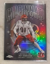 2025 Topps Chrome - TREY HENDRICKSON - #ACT-16 All Chrome - Refractor | Bengals