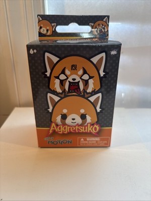   Aggretsuko Chibi in Motion Bag Clip Blind Box ,New   Sanrio