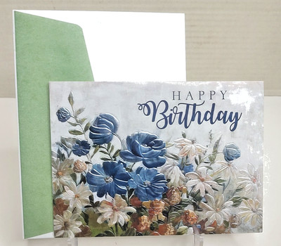 Birthday ''May your special day be full Happy Birthday Greeting Card w/envelope
