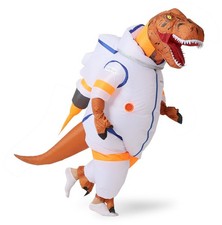 GOPRIME Dinosaur Astronaut Inflatable Costume, Spacesuit T Rex Costume, Adult...