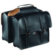 BORSE LATERALI POSTERIORI BAG BAULETTO COLORE NERO PELLE BICI BICICLETTA