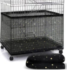 Shappy Large Bird Cage Birdcage Nylon Mesh Net Cover Seed Feather Catcher Univer