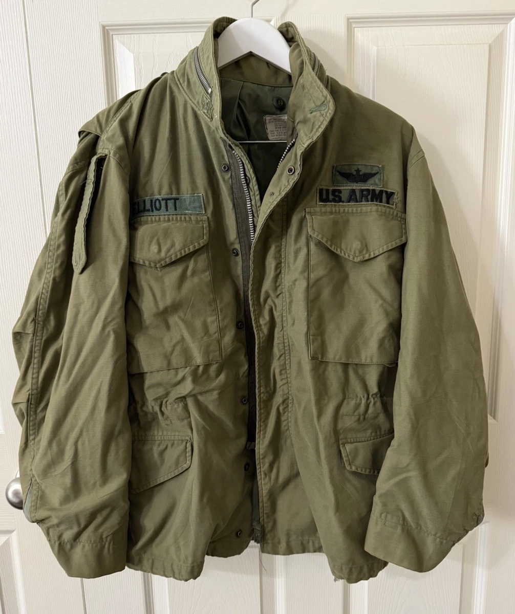 M65 Field Jacket Medium Short In Original Vietnam War Uniforms for