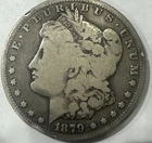 1879 cc morgan silver dollar Beautiful Antique Toning