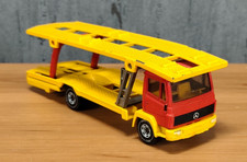🚚 SIKU 3419 Mercedes Autotransporter Lkw Gelb/Rot Doppelstock Metall 🚚
