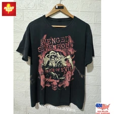 Avenged Sevenfold The Price of Evil 2011 band tour T-shirt