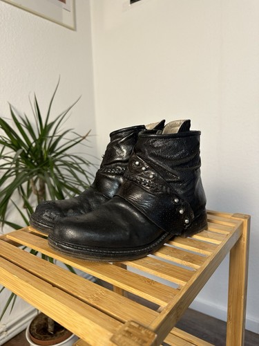 Damen AS98 shoes (38) leather black - Bild 3 von 13