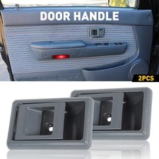 For 1988-1992 Toyota Corolla Wagon Inside Left Right Side Gray Door Handle 2pcs