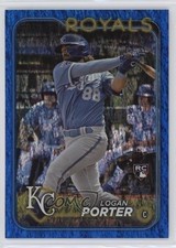 2024 Topps Series 2 Blue Foil 523/999 Logan Porter #666 ut4