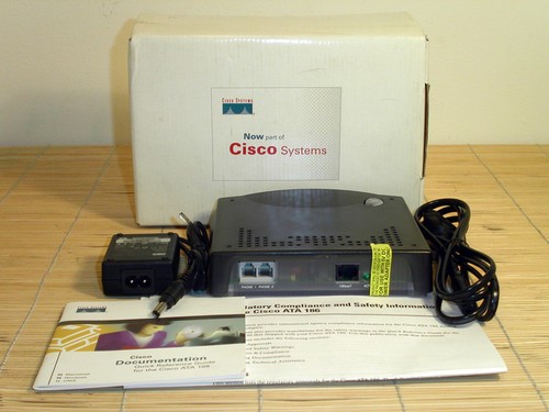 Cisco ATA186-L-I2 ATA-186 Analog Telephone Phone Adaptor Adapter - 第 1/1 張圖片