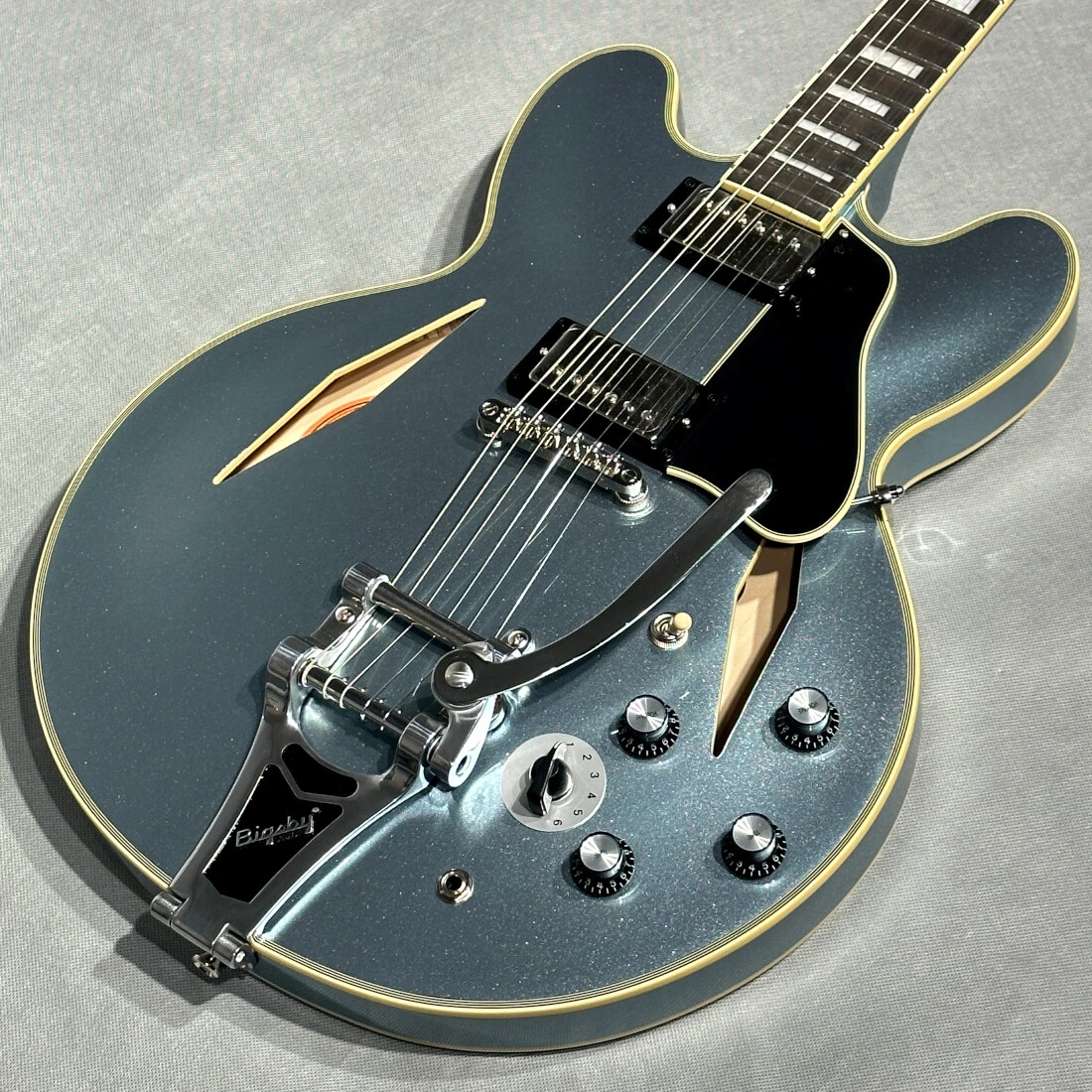 Epiphone Shinichi Ubukata ES-355 ver.02 Pelham Blue Ikugata Shinichi signature m