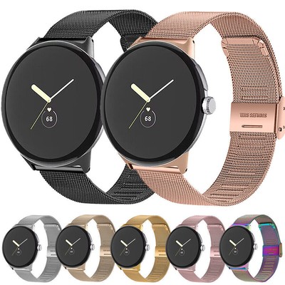 Stainless Steel Strap Bracelet Metal Band For Google Pixel Watch 3 2 1 41mm 45mm