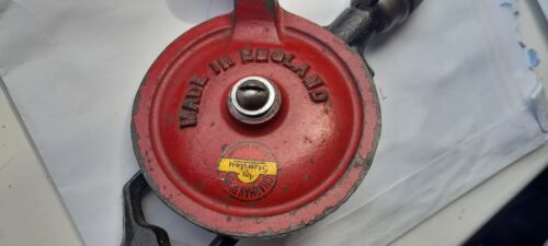 Vintage hand drill Chapman Tools Stanley with yellow sign rare!! Made in England - Picture 2 of 8