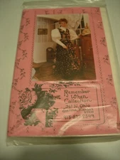 WOMENS JUMPER DRESS PETTICOAT CRAFTS UNCUT SEWING PATTERN ONE SIZE REMEMBER WHEN
