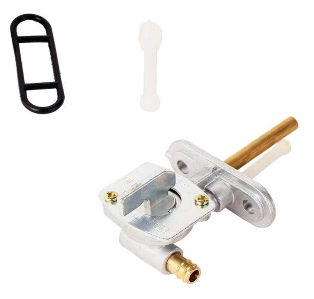 2-Pack Suzuki Petcock Bolt Gasket Seal - Fits GT750, GS1100, GS1000 & More