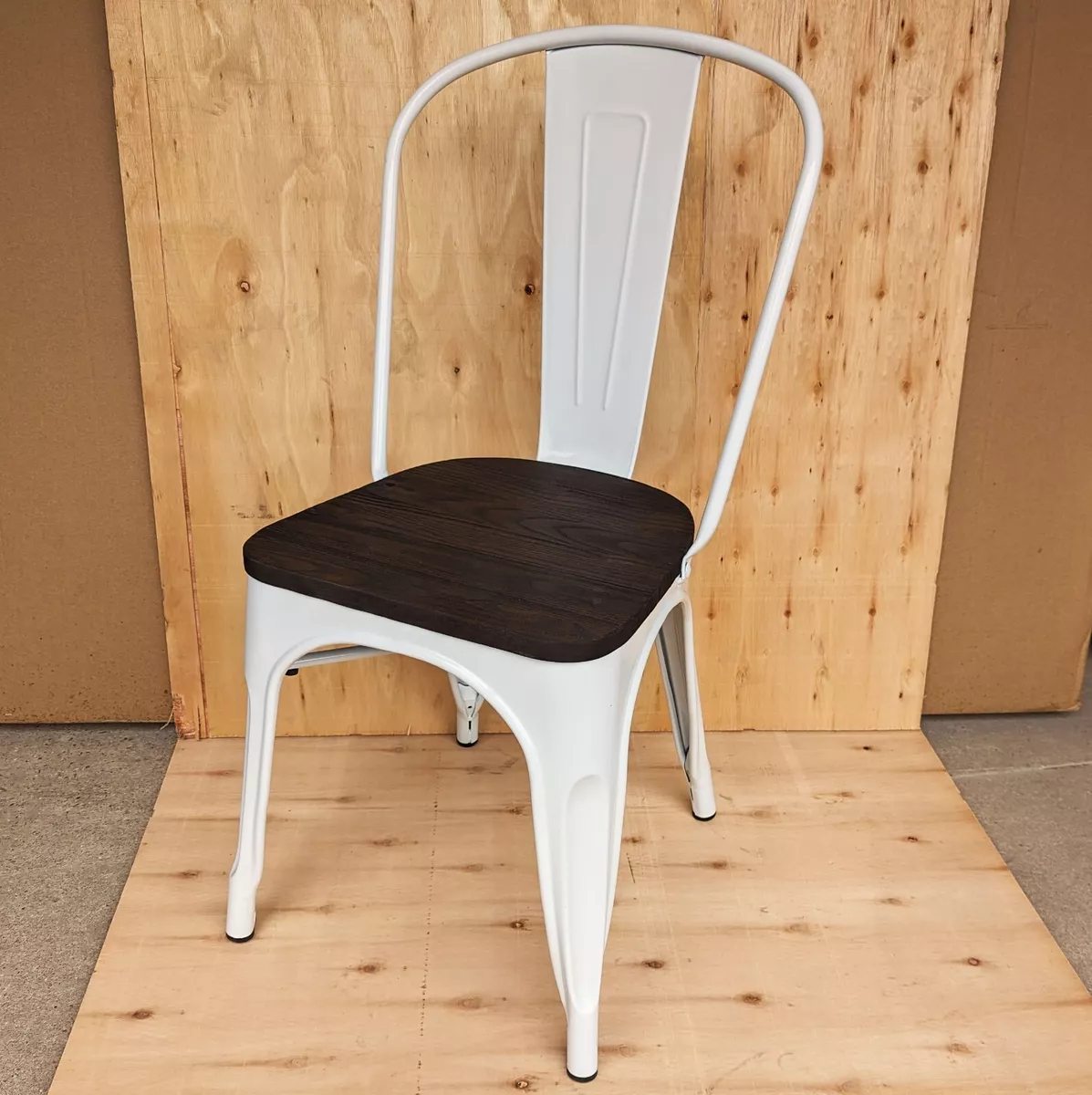Tolix 2024 wooden seat