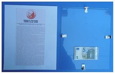 Benito Mussolini discorso popolo alle armi duce fascismo quadro cornice vetro