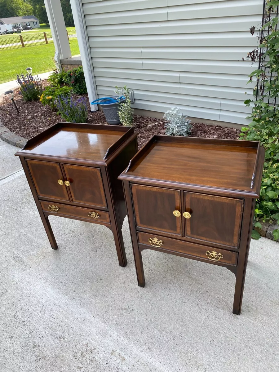 Mahogany nightstand sale