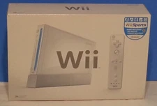 Nintendo Wii Sports RVL-001 White Console System w remote,nunchuk,cords-see note