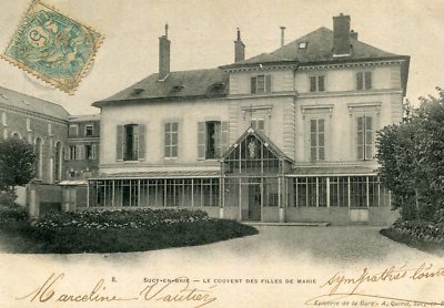 Card SUCY EN BRIE The Convent of the Daughters of Mary