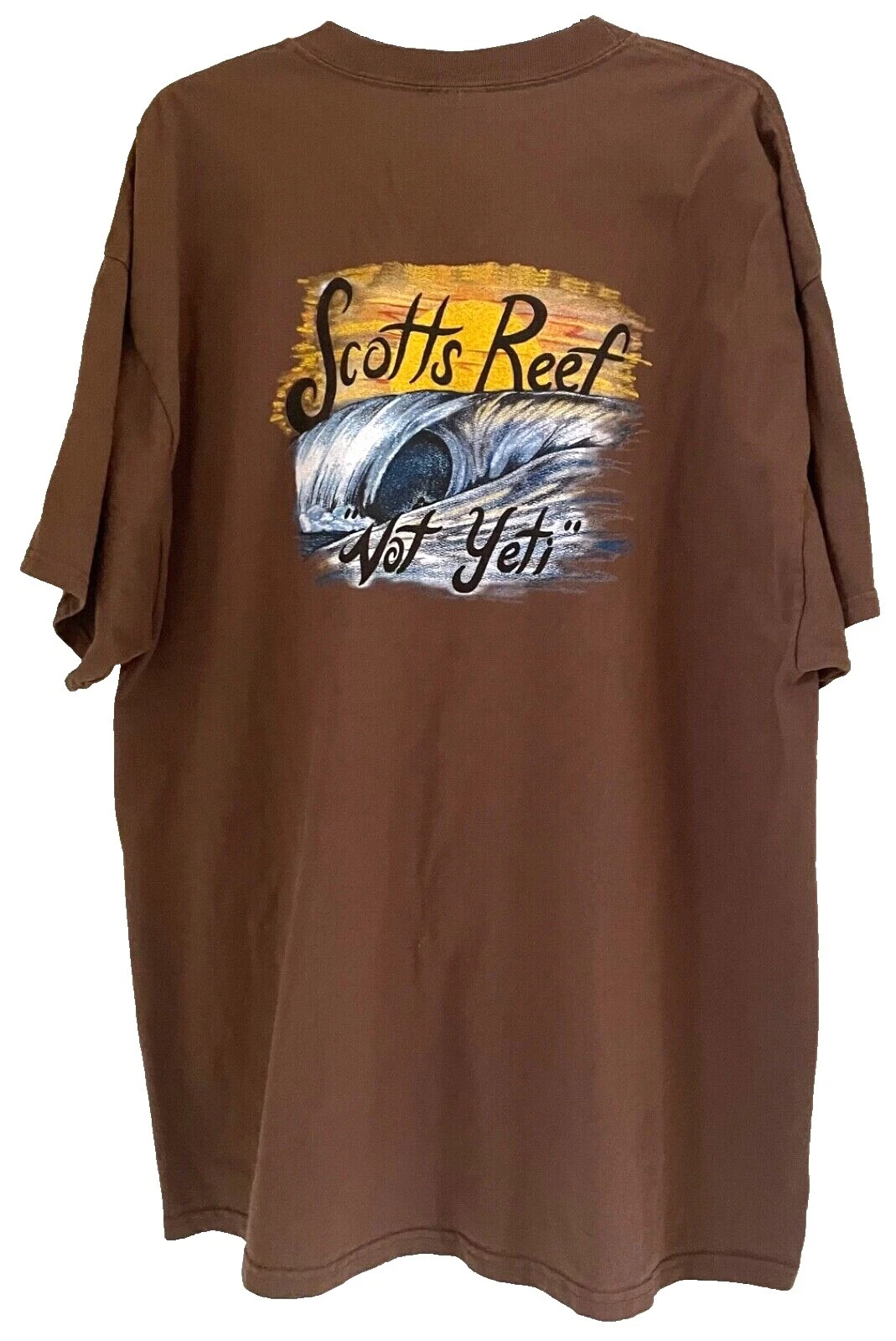 Reef Algodón Liso Camisetas para Hombres