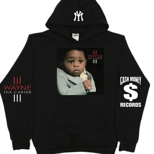 Lil Wayne The Carter Collection Hoodie Pullover, 2024 Hot Music Tour Shirt