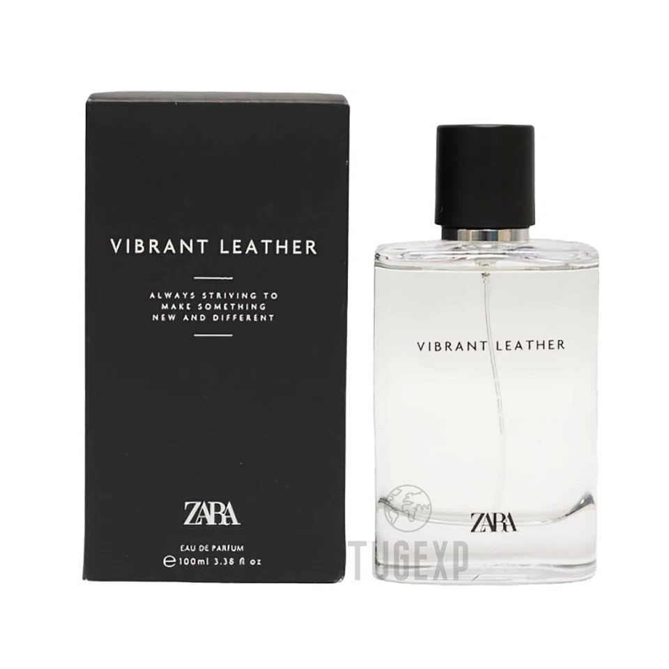 Zara Vibrant Leather Original Eau De Parfum Herrenduft Edp 100 ml 3,4 flüssig...