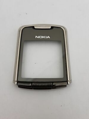 COVER NOKIA 8800 SILVER FRONT COVER HOUSING GLASS