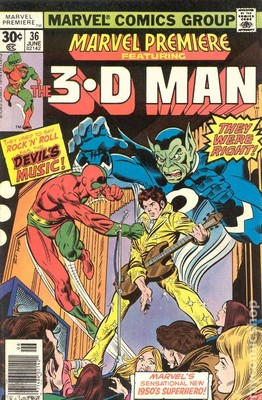 Marvel Premiere #36 VG 4.0 1977 Stock Image Low Grade