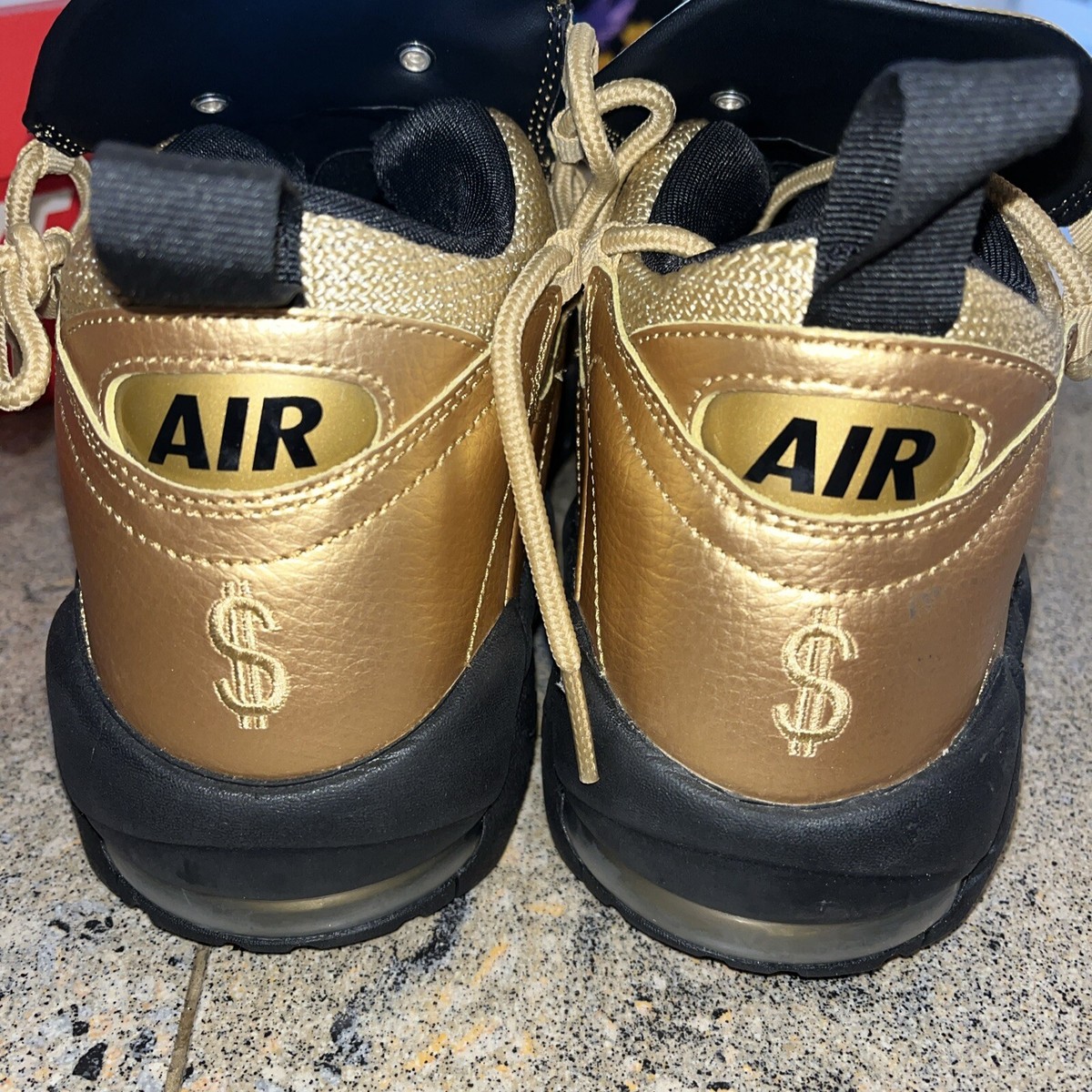 Nike Air More Money Metallic Gold 191887704638| eBay