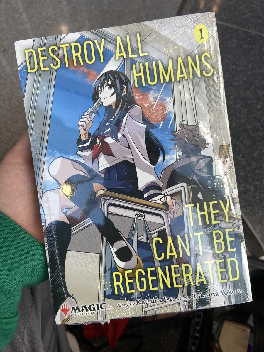 Destroy All Humans Viz Vol 1 Manga Magic The Gathering Card Promo NYCC |  eBay