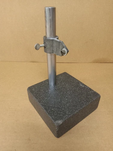 Comparator Stand with 8” Column and 6”x6”x2” Granite Base