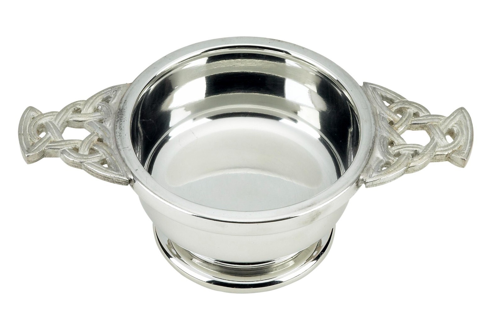 Pewter Quaich Bowl Scottish Cup Baby Christening Wedding Anniversary