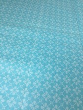 Riley Blake Just Dreamy Fabric Aqua Blue Circle Polka Dot Geometric 1 Y Quilt F3