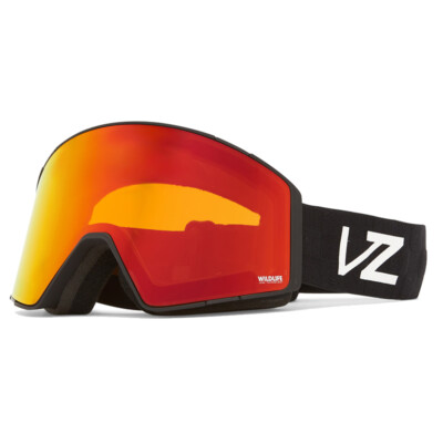 VonZipper Capsule - Black Satin - Lens: Fire Chrome + Spare Lens: Low Light