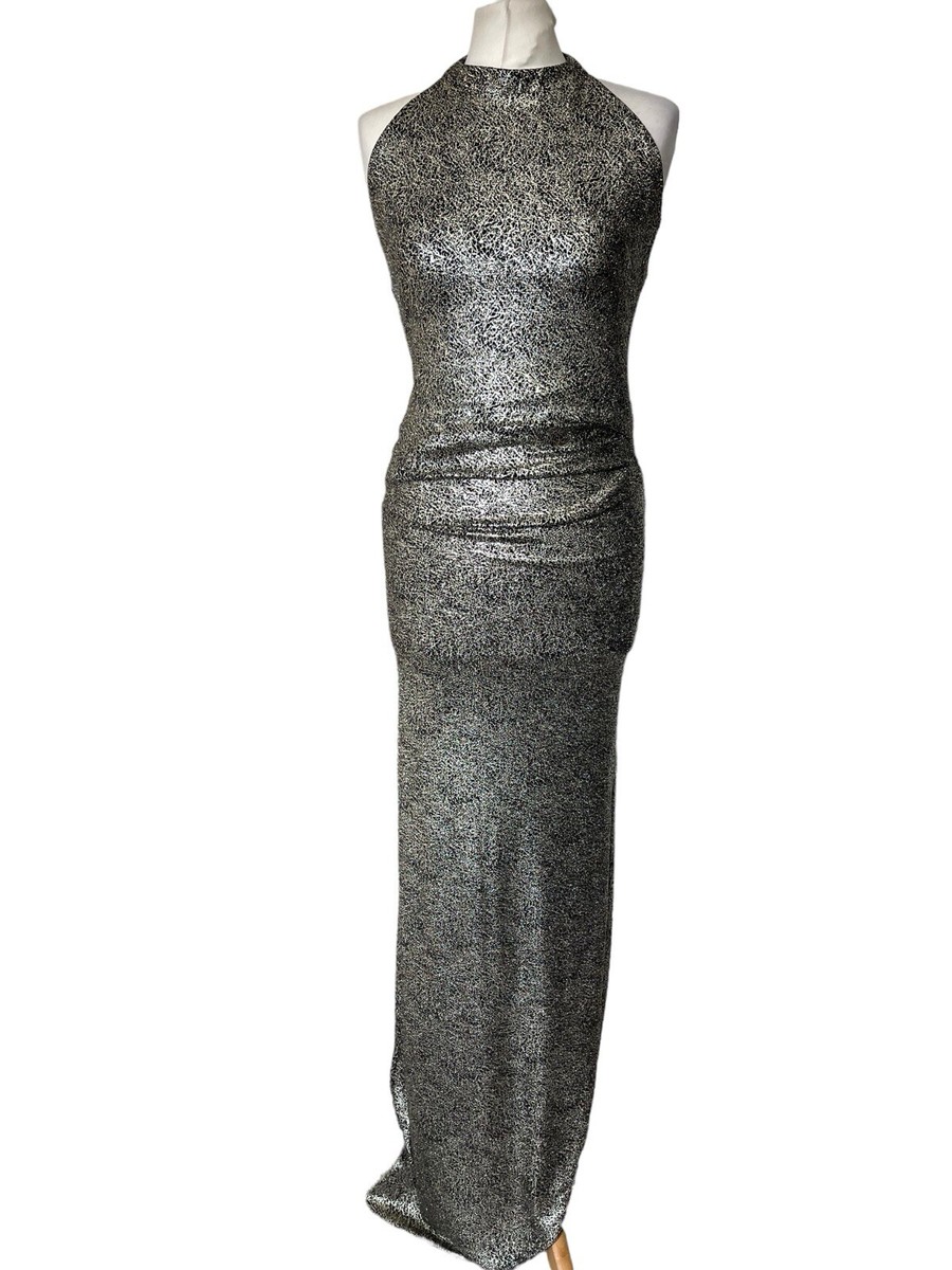 lipsy glitter halter maxi dress Buy Lipsy Bronze Petite Sequin Halter Ruched Maxi Dress from Next USA
