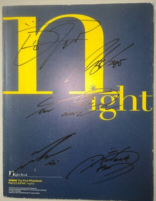 SHINee [DAY & NIGHT] 1st Photobook Autographed Signed Ver Set