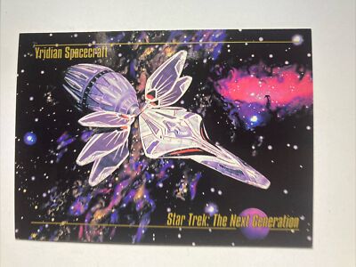 1993 Star Trek Master Series Trading Cards #37 Yridian Spacecraft