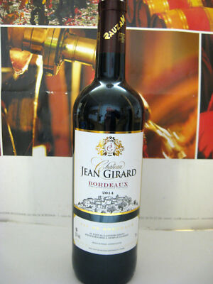  Chateau JEAN GIRARD  2014 - AOC Bordeaux Rouge Gironde Frankreich 
