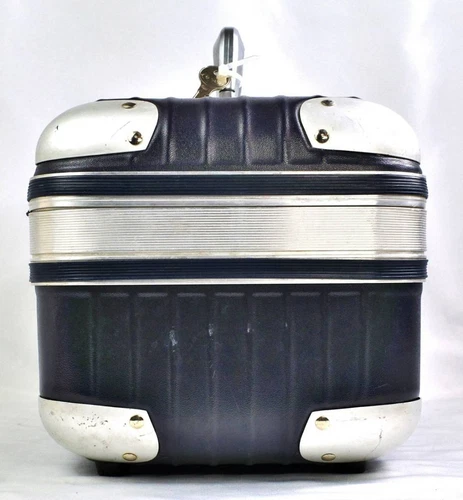 RIMOWA Limbo 814.38 Beauty Case Night Blue Luggage w/ Lock Travel Cosmetic Bag - Picture 7 of 11