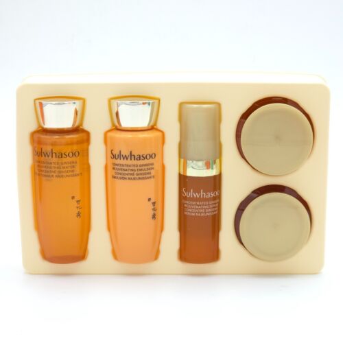 Kit antienvejecimiento Sulwhasoo ginseng concentrado 5 artículos antiarrugas K-Beauty - Imagen 3 de 9