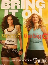 Weeds, Mary Louise Parker, The Big C, Laura Linney, Full Page Promotional Ad