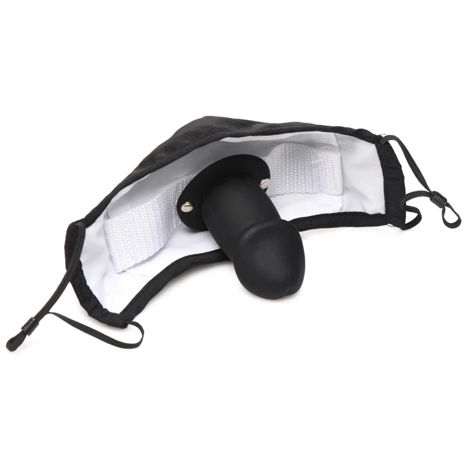 Mouth-Full Dildo Face Mask - Image 4 of 4