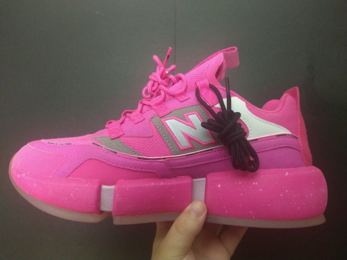 New Balance x Jaden Smith MSVRCJSC Vision Racer mens low top pink