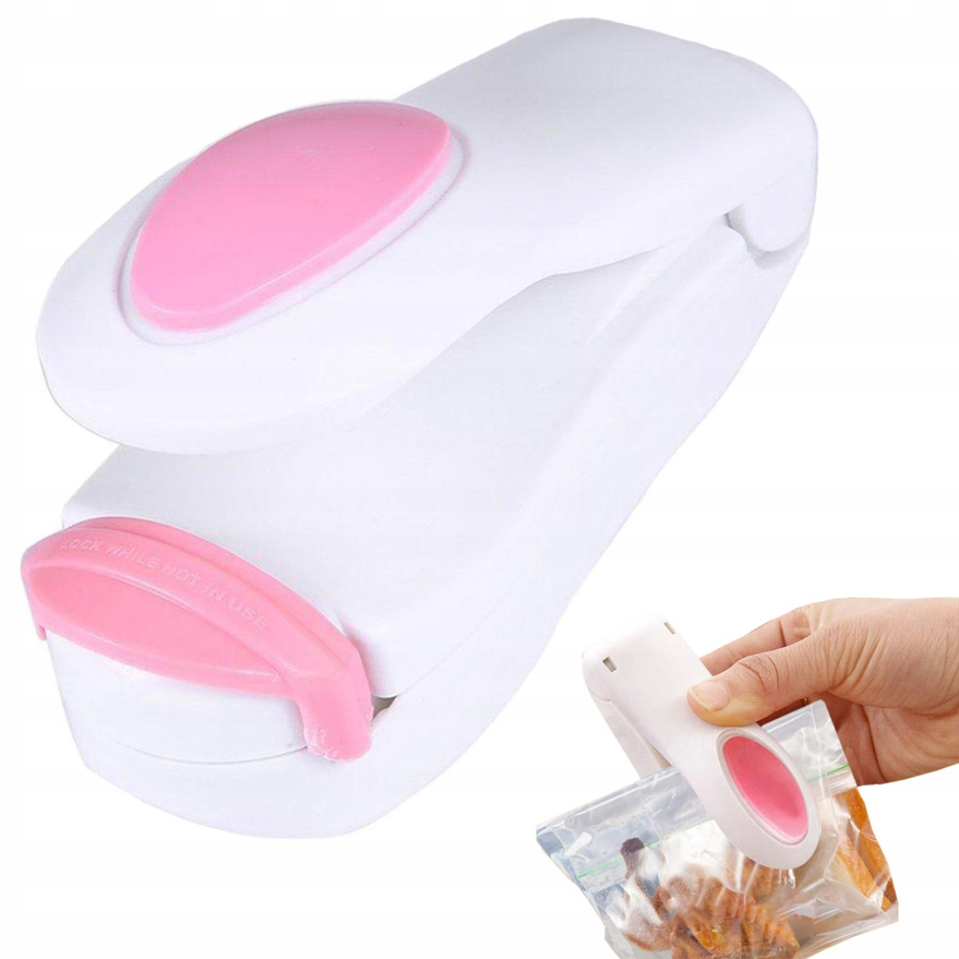 Folienschweißgerät Mini Vakumiergerät Portable Tüten Beutel Verschweißen Folie