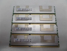 Lot of 4 - Samsung M393B1K70BH1-CF8 8GB PC3-8500 DDR3-1066 Server Memory