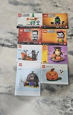 Lego Halloween Themed Instruction Manuals Only