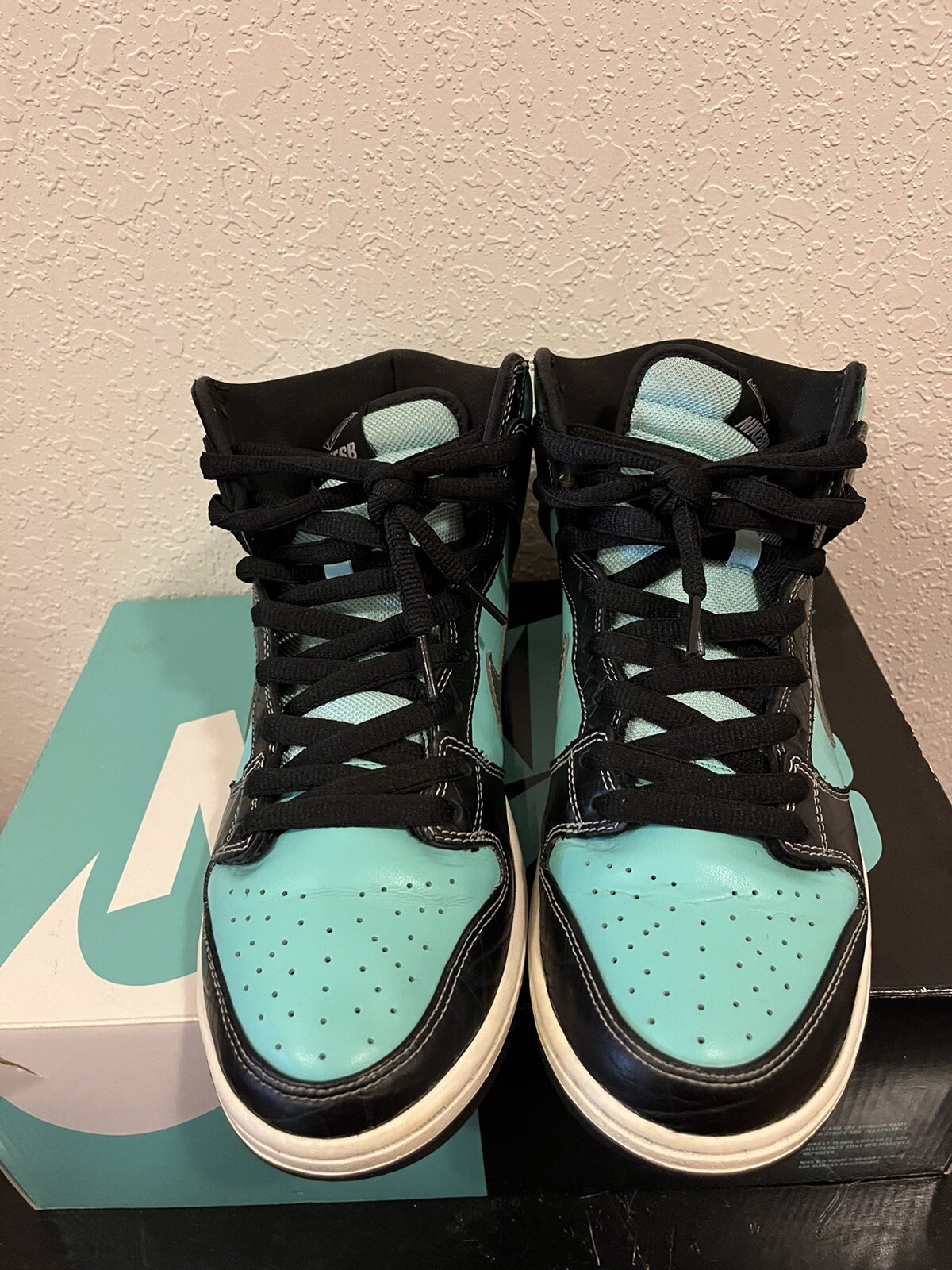Size 10 - Nike SB Dunk High Premium x Diamond Supply Co. Tiffany 2014 for  sale online | eBay