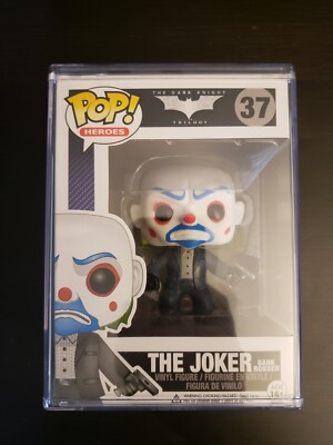 Heroes Dark Knight Movie Bank Robber The Joker #37 With Box Vinyl Action Figure Heroes Dark Knight Movie Bank Robber The Joker #37 With Box Vinyl Action Figure